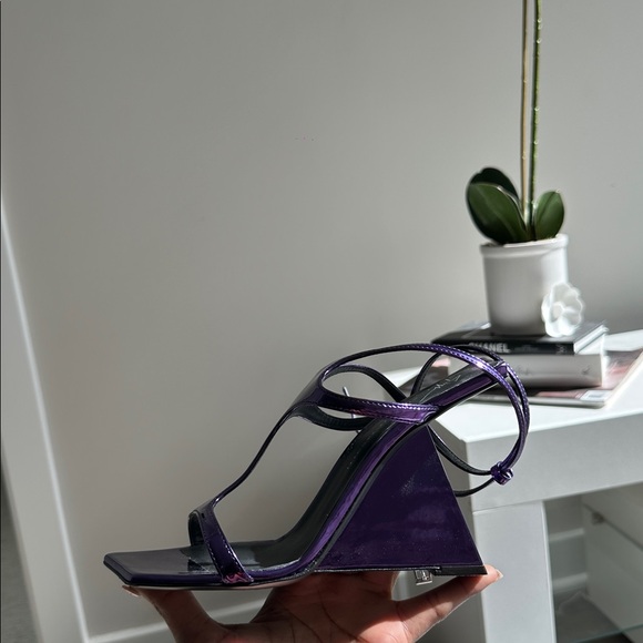 Giuseppe Zanotti Strappy Purple Heels - Picture 4 of 5